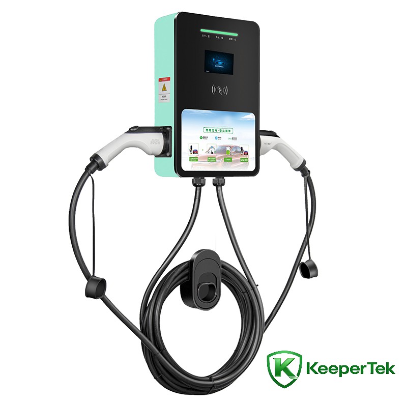 7KW/14KW لەسەر زەوی وەستاو تاکە و دوو دەمانچە AC بارگاویکردنەوە کۆمەڵە KT-HC06