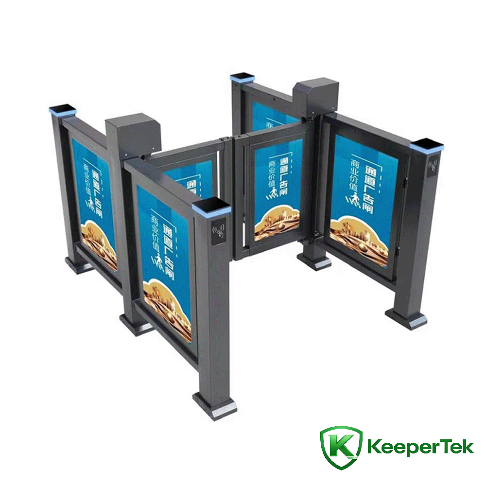 دەرگای ڕیکلامی کارەبایی بە ڕێڕەوی پارێزەر KT-EAG004